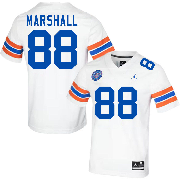 Wilber Marshall Florida Jersey,Florida Gators #88 Wilber Marshall Jersey Youth Uniforms-Royal White